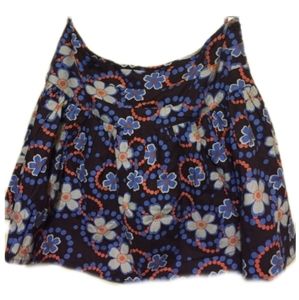 💃Apollo XL 🟤 🔵 Print Mini Skirt